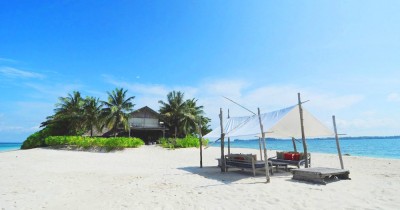 Pulau Pangkil, Menikmati Keindahan Alam Pantai dengan Ombak yang Indah