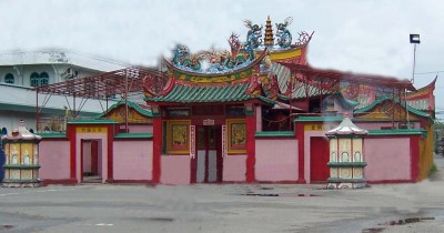 Vihara Dharma Dwiepa, Keunikan Vihara dengan Interior Gaya Tionghoa