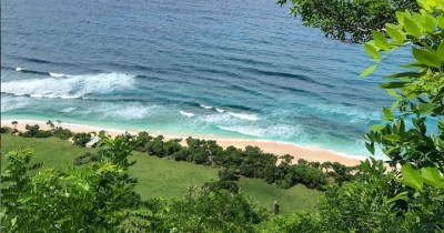 Pantai Nyang Nyang : Tiket Harga Masuk, Foto dan Lokasi